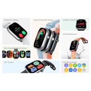 MIBRO smartwatch C4, heart rate, 2.01" TFT, 2 ATM, γκρι | Smartwatches & Activity Trackers στο smart-tech.gr