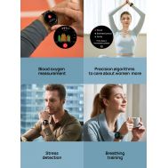 MIBRO smartwatch Lite 3 Pro με 2x λουράκια, heart rate, 1.32" AMOLED, GPS, 5 ATM, μαύρο/πράσινο | Smartwatches & Activity Trackers στο smart-tech.gr