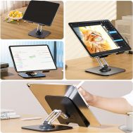 POWERTECH επιτραπέζια βάση για tablet PT-1494, foldable, μαύρη | Θήκες προστασίας για Tablets στο smart-tech.gr