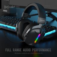 SADES gaming headset Defender, ασύρματα & ενσύρματα, 50mm, 1050mAh, RGB, multi-platform, μαύρο | Ακουστικά Bluetooth στο smart-tech.gr
