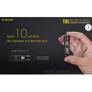 ΦΑΚΟΣ LED NITECORE TIKI LE, Black, USB-C, 300 lumens | ΜΙΚΡΟΙ ΦΑΚΟΙ - ΜΠΡΕΛΟΚ στο smart-tech.gr