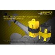 ΜΠΑΤΑΡΙΕΣ NITECORE 18650 / 2600mah / IMR 40A FlatTop (Ζεύγος) | ΜΠΑΤΑΡΙΕΣ ΛΙΘΙΟΥ (Li-ion) 18650 στο smart-tech.gr