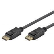 GOOBAY καλώδιο DisplayPort 74778, VESA Certified, 8K/60Hz, 32.4 Gbps, 2m, μαύρο | Λοιπά Καλώδια, Adaptors & Μετατροπείς στο smart-tech.gr