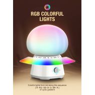 LDNIO LED φωτιστικό νυκτός Y4, RGB, ρυθμιζόμενο, επαναφορτιζόμενο, λευκό | Λάμπες - Λαμπτήρες - Φωτιστικά στο smart-tech.gr