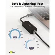 GOOBAY αντάπτορας δικτύου 76579, USB-C, 1000Mbps Ethernet, μαύρος | USB - PCI Κάρτες δικτύου στο smart-tech.gr