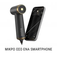 TECNO DRY NANO MAXIMUM NM-1000 Πιστολάκι Μαλλιών με Brushless μοτέρ 800 W | Επαγγελματικά στο smart-tech.gr