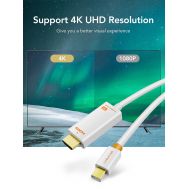 CABLETIME καλώδιο mini DisplayPort σε HDMI CT-AV588-03G4K, 4K/30Hz, 1m, λευκό | Λοιπά Καλώδια, Adaptors & Μετατροπείς στο smart-tech.gr