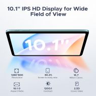 DOOGEE tablet Tab A9 Pro με πληκτρολόγιο/ποντίκι/στυλό αφής/θήκη, 10.1", 4/128GB, Android 15, 6580mAh, μπλε | TABLETS στο smart-tech.gr