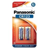 PANASONIC μπαταρίες λιθίου CR123, 3V, 2τμχ | ΜΠΑΤΑΡΙΕΣ ΛΙΘΙΟΥ (Li-ion) στο smart-tech.gr