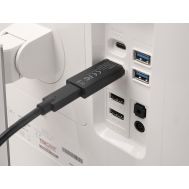 DELOCK αντάπτορας DisplayPort σε USB-C 61078, 8K/60Hz, μαύρος | Καλώδια USB-C (Type-C) στο smart-tech.gr