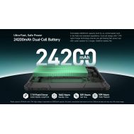 ULEFONE tablet Armor Pad 5 Pro, 11", 12GB/512GB, 24200mAh, IP68/IP69K/MIL-STD-810H, 5G, μαύρο | TABLETS στο smart-tech.gr