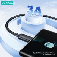 USAMS καλώδιο USB-C σε USB US-SJ693, 3A, 480Mbps, 2m, μαύρο | Καλώδια USB-C (Type-C) στο smart-tech.gr