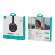 USAMS headphones SR01, ασύρματα, ANC, Φ40mm, 350mAh, μαύρα | Ακουστικά Bluetooth στο smart-tech.gr
