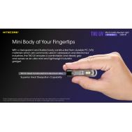 ΦΑΚΟΣ LED NITECORE TIKI UV, USB-C, 1000 mW | ΜΙΚΡΟΙ ΦΑΚΟΙ - ΜΠΡΕΛΟΚ στο smart-tech.gr