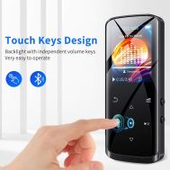 RUIZU MP3 player D50 με οθόνη 1.8", 16GB, Bluetooth, ελληνικό μενού, μαύρο | MP3 - MP4 PLAYERS στο smart-tech.gr