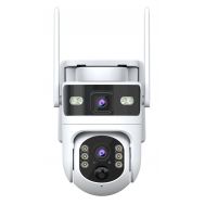 POWERTECH smart ηλιακή κάμερα PT-1547, dual lens, 4MP, 4G, PTZ, SD, IP65 | Διαδικτυακές IP Κάμερες στο smart-tech.gr