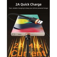CABLETIME καλώδιο USB-C σε USB CT-AMCM2A, 2A, 480Mbps, 1m, μαύρο | Καλώδια USB-C (Type-C) στο smart-tech.gr