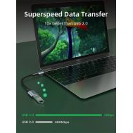 CABLETIME αντάπτορας USB-C σε USB CT-CMAF3.0, 5Gbps, γκρι | Καλώδια USB-C (Type-C) στο smart-tech.gr