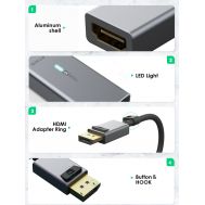 CABLETIME αντάπτορας DisplayPort σε HDMI CT-AV589-P02G4K60, 4K/60Hz, γκρι | Λοιπά Καλώδια, Adaptors & Μετατροπείς στο smart-tech.gr
