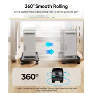 ORICO βάση PC CPB2 με ροδάκια, 45.5x22cm, πλαστική, μαύρη | ΒΑΣΕΙΣ ΣΤΗΡΙΞΗΣ ΣΥΣΚΕΥΩΝ στο smart-tech.gr