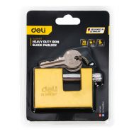 DELI λουκέτο τάκου με κλειδί DL508307, heavy duty, 70mm | ΛΟΥΚΕΤΑ - ΚΛΕΙΔΑΡΙΕΣ στο smart-tech.gr