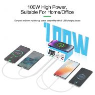 RELIFE σταθμός φόρτισης RL-309AW, 6x USB/2x USB-C/wireless, 100W, λευκός | ΦΟΡΤΙΣΤΕΣ / ΤΡΟΦΟΔΟΤΙΚΑ USB στο smart-tech.gr