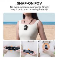 SJCAM action camera C400 με ασύρματο χειριστήριο, 16MP/4K, WiFi, αδιάβροχη θήκη, μαύρη | Action κάμερες στο smart-tech.gr