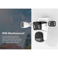 VSTARCAM smart κάμερα CS621FR, four-lens, 2MP, WiFi, SD, PTZ, IP66 | Διαδικτυακές IP Κάμερες στο smart-tech.gr
