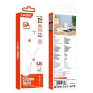 KAKUSIGA καλώδιο USB-C σε USB KSC-1024, σιλικόνης, 5A, 480Mbps, 0.25m, λευκό | Καλώδια USB-C (Type-C) στο smart-tech.gr