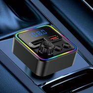 KAKUSIGA FM transmitter & φορτιστής KSC-1982, USB/USB-C, 55W, Bluetooth, μαύρο | ΛΟΙΠΑ ΑΞΕΣΟΥΑΡ ΑΥΤΟΚΙΝΗΤΟΥ στο smart-tech.gr