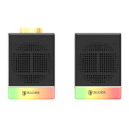 SADES gaming ηχεία Dionsyn με RGB φωτισμό, 2x 5W, Bluetooth & USB-C/USB, μαύρα | ΗΧΕΙΑ ΓΙΑ PC στο smart-tech.gr