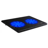 POWERTECH Βάση & ψύξη laptop PT-738 έως 15.6", 2x 125mm fan, LED, μαύρο | ΒΑΣΕΙΣ & ΨΥΞΗ ΓΙΑ LAPTOP στο smart-tech.gr