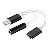 POWERTECH αντάπτορας USB Type-C σε 3.5mm & θηλυκό USB Type-C, λευκό | Καλώδια USB-C (Type-C) στο smart-tech.gr