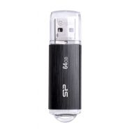 SILICON POWER USB Flash Drive Ultima U02, 64GB, USB 2.0, μαύρο | USB FLASH DRIVES - STICKS στο smart-tech.gr