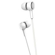 USAMS earphones με μικρόφωνο EP-12, 10mm, 1.2m, λευκά | Ακουστικά με μικρόφωνο (Handsfree) στο smart-tech.gr