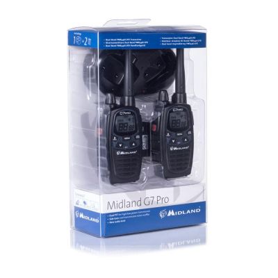 Midland G7 PRO Lithium | Ελεύθερης Χρήσης PMR446 στο smart-tech.gr