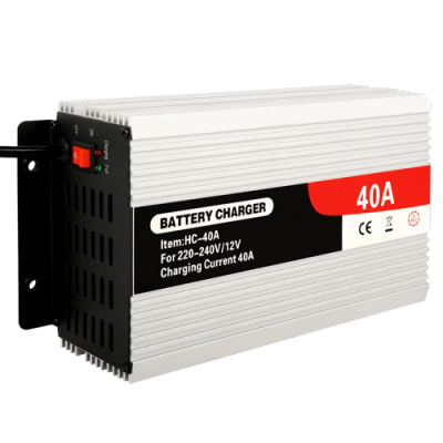 HC-40A ΦΟΡΤΙΣΤΗΣ ΜΠΑΤΑΡΙΩΝ ΜΟΛΥΒΔΟΥ 12V 40A  HIP-HC | Φορτιστές Μπαταριών Μολύβδου στο smart-tech.gr