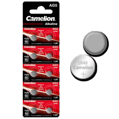 LR754-AG5-BP10 ΜΠΑΤΑΡΙΑ CAMELION ΑΛKΑΛΙΚΗ 10τμχ. CAMELION | ΑΛΚΑΛΙΚΕΣ ΜΠΑΤΑΡΙΕΣ ΚΟΥΜΠΙΑ στο smart-tech.gr