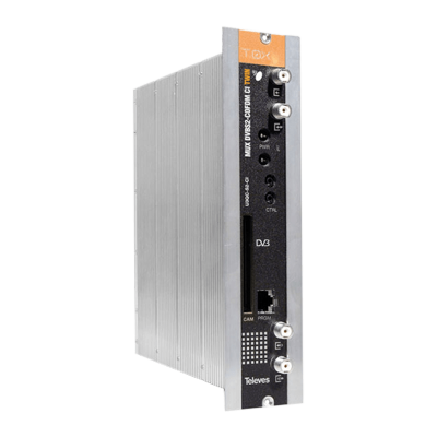 564301 T.0X DVB-S2 MUX 3:2 CI to 2x COFDM | T.OX TRANSMODULATOR στο smart-tech.gr