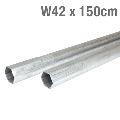 ΙΣΤΟΣ ΜΕΤΑΛΛΙΚΟΣ ΓΑΛΒΑΝΙΖΕ Φ42 x1,5mm 150cm | ΙΣΤΟΣ στο smart-tech.gr