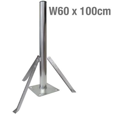 ΒΑΣΗ ΔΑΠΕΔΟΥ 3 ΑΝΤΙΡΙΔΕΣ Φ60 x 100cm | ΔΑΠΕΔΟΥ στο smart-tech.gr