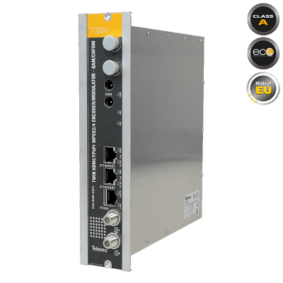 563832 T.0X TWIN Modulator HDMI/AV to COFDM/QAM | T.OX MODULATOR στο smart-tech.gr