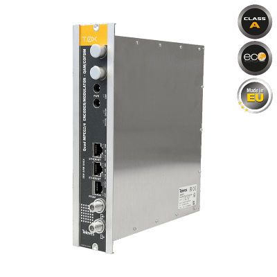 563822 T.0X QUAD Modulator AV to COFDM/QAM | T.OX MODULATOR στο smart-tech.gr