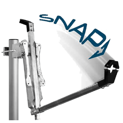 ΚΑΤΟΠΤΡΟ 80 STEEL ΛΕΥΚΟ | 80cm στο smart-tech.gr