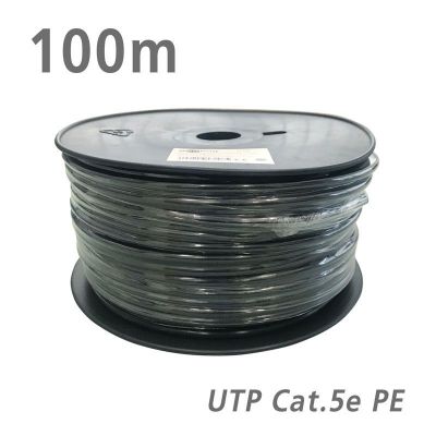 57198 ΚΑΛΩΔΙΟ UTP Cat.5e U/UTP CCA PE 5.0mm Black 100m | UTP στο smart-tech.gr