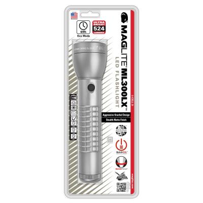 ML300LX-S2RJ6 Φακός MAGLITE ML300LX 2x D LED γκρι | Φακοί MAGLITE στο smart-tech.gr