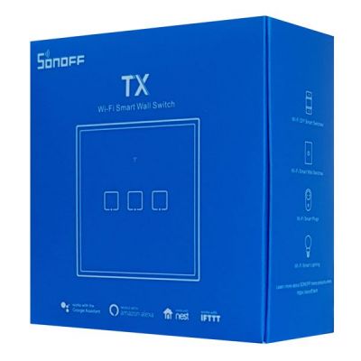 SONOFF smart διακόπτης ΤΧ-T2EU3C, αφής, Wi-Fi, τριπλός, λευκός | ΗΛΕΚΤΡΟΛΟΓΙΚΟΣ ΕΞΟΠΛΙΣΜΟΣ στο smart-tech.gr