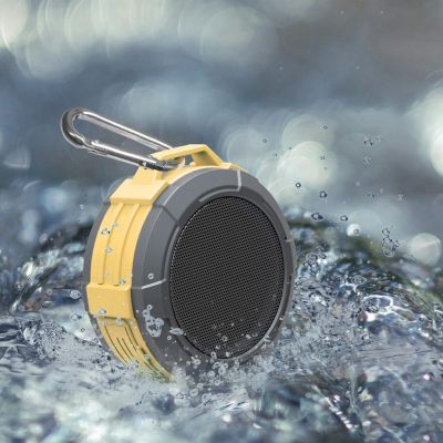 Φορητό Ηχείο Εξωτερικού Χώρου Bluetooth Maxton Telica MX51 3W IP5 Κίτρινο με Ενσωματωμένο Μικρόφωνο Audio-in MicroSD | Φορητά Ασύρματα Ηχεία Bluetooth στο smart-tech.gr
