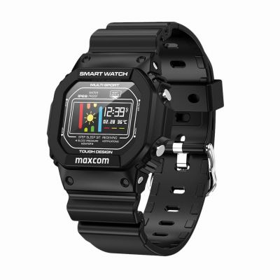 Maxcom Smartwatch FitGo FW22 Classic IP68 Μαύρο Silicon Band | SMARTWATCHES & ΑΞΕΣΟΥΑΡ στο smart-tech.gr