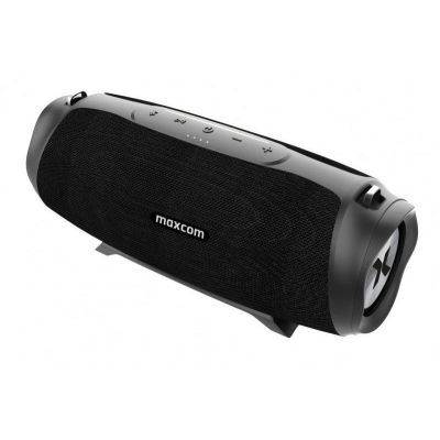 Φορητό Ηχείο Bluetooth με Λειτουργεία Powerbank Maxcom Momotombo MX301 TWS 2x15W Μαύρο IP67 με Ενσωματωμένο Μικρόφωνο | Φορητά Ασύρματα Ηχεία Bluetooth στο smart-tech.gr